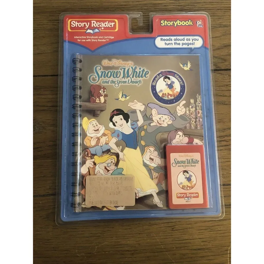 NEW : Story Reader Disney's Snow White and the Seven Dwarfs Book & Cartridge